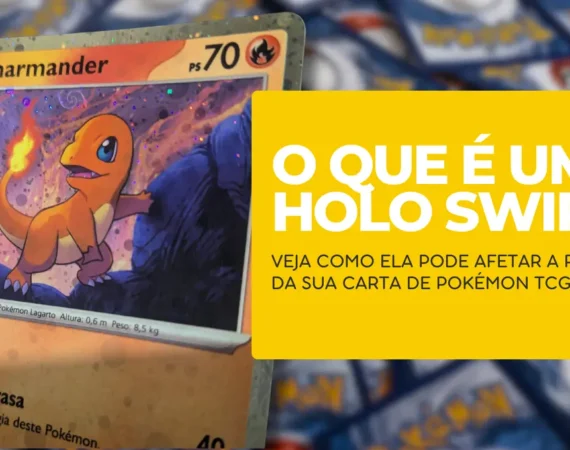 O que é uma Holo Swirl nas cartas de Pokémon TCG