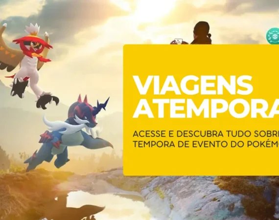 Pokémon GO_ Viagens Atemporais! Nova temporada chega dia 01 de dezembro