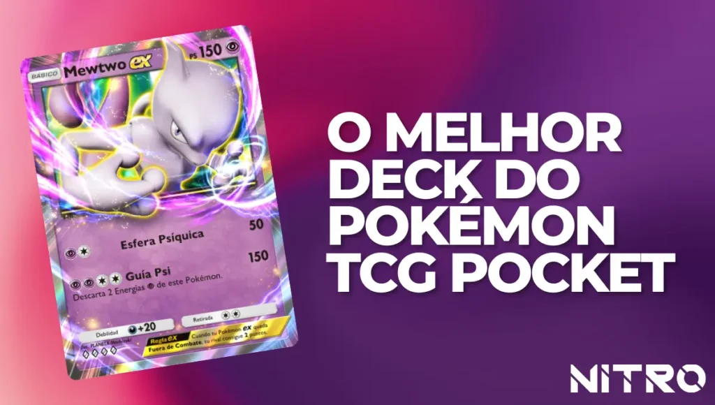 o melhor deck do Pokémon TCG Pocket - Mewtwo EX