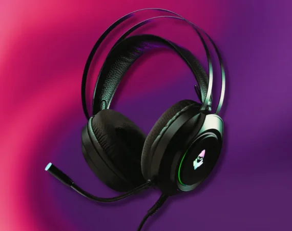 Headset Gamer Mancer Aura – Conforto, Estilo e Performance