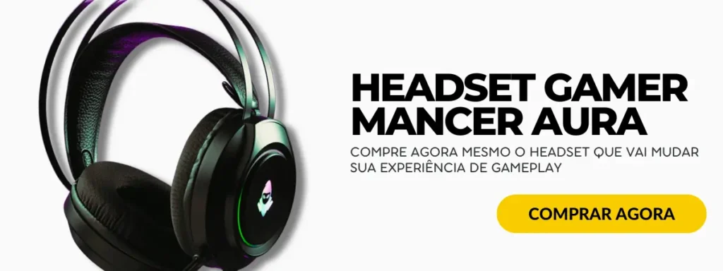 Vale a pena comprar o Headset Gamer Mancer Aura - PICHAU - DESCONTOS NA SHOPEE - NITRO GAMES