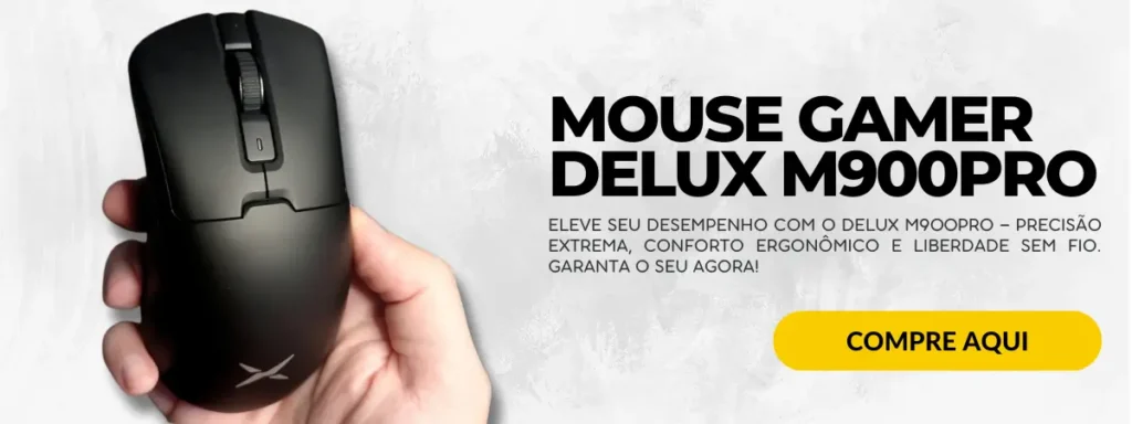 Mouse Gamer Delux M900Pro mercado livre nitro games