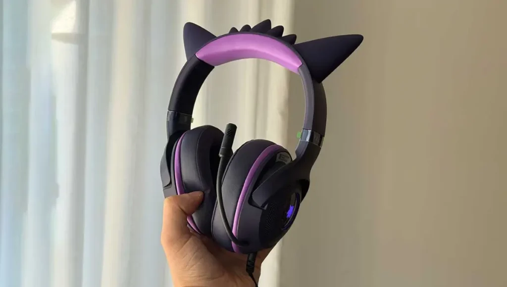 RAZER KRAKEN KITTY V2 – GENGAR EDITION - chega ao brasil em dezembro, mas você já pode comprar o seu