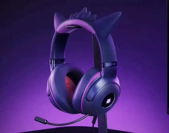 Razer Kraken Kitty V2 – Gengar Edition Estilo e Qualidade Sonora