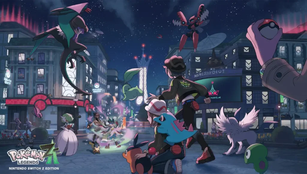 Pokémon Legends ZA Lançamento se aproximando